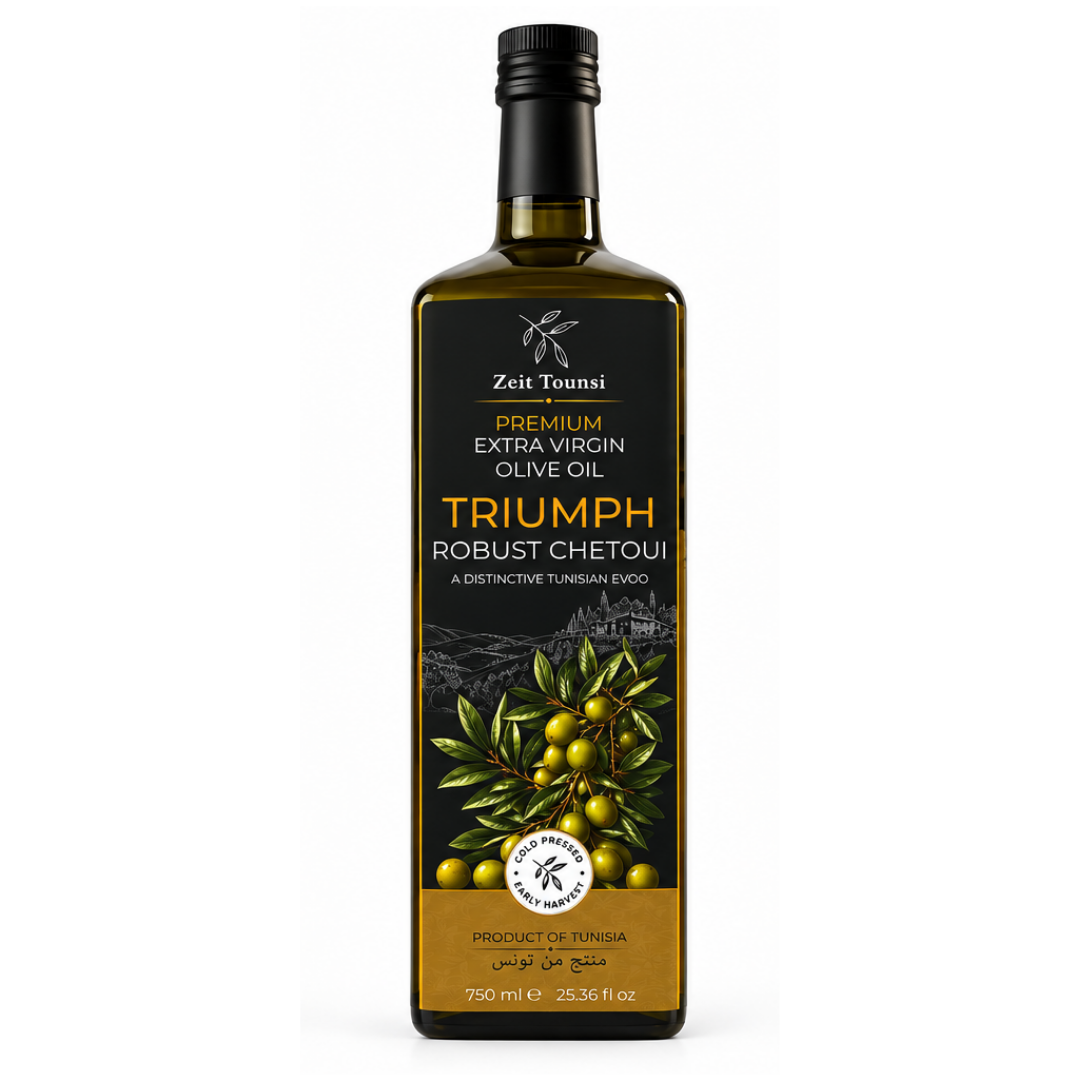 Triumph Robust Chetoui Extra Virgin Olive Oil