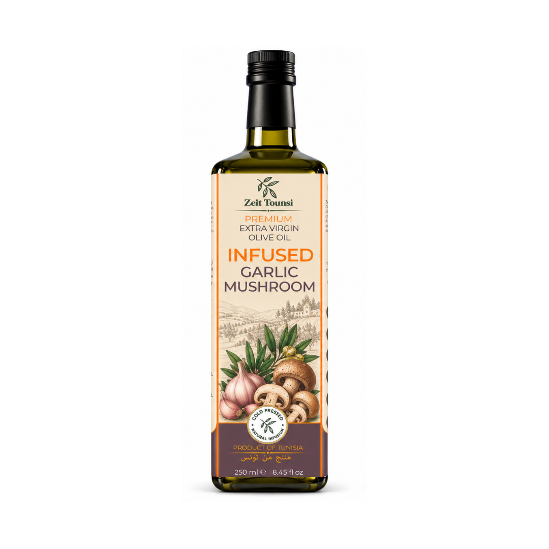 Garlic Mushroom Extra Virgin Olive Oil